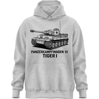 Tanks mikina Tiger 1 Vectorized