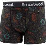 Smartwool Мъжко мериносово термобельо Smartwool Merino Print Boxer Brief Boxed Merino base layer - Black Paisley (015-1637-1112)