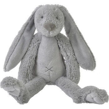 Happy Horse Мека играчка Happy Horse - Зайчето Richie, светлосиво, 38 cm (132630)