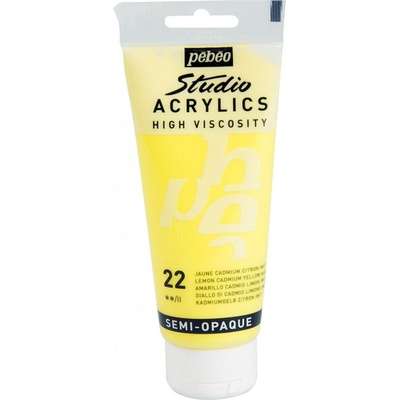 Pébéo 69.2012 АКРИЛНА боя 22 Lemon Cadmium Yellow Hue 100 ml 1 бр (69.2012)