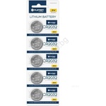 Platinet 5 бр. кръгли литиеви батерии cr2032 blister 3v (pl0169)