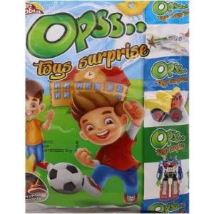 McRobin Царевични чипсове McRobin Opss с играчка за момчета 30 г