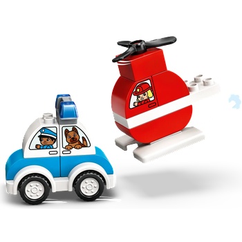 LEGO® DUPLO® - Fire Helicopter & Police Car (10957)