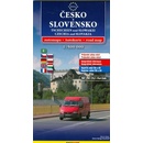 Mapa Česko a Slovensko