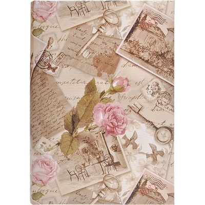 KPH Romantic roses hnědé