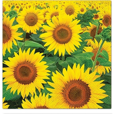 TaT ubrousky Sunflowers Field 33x33cm