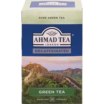 AHMAD TEA Decaffinated zelený čaj 20 sáčků