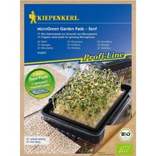 Mikrozelenina - microgreen - náhradné pláty bio horčica - 3 ks