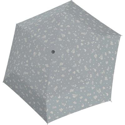 Doppler Zero 99 Minimally cool grey ultralehký skládací deštník šedý