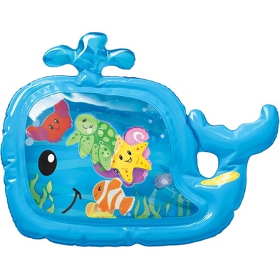 Infantino Сензорна водна постелка за игра Infantino - Кит, синя (IN206685)