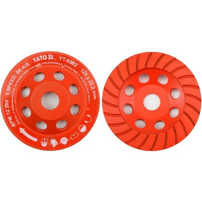 Yato Brusný kotúč diamantový 125 × 22,2 mm YT-6030