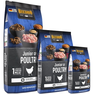 BELCANDO Junior Grain-Free за подрастващи млади кучета без звърно 4 кг