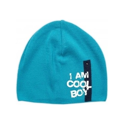 Jarná jesenná čiapka I am Cool Boy tyrkys