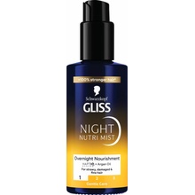 Gliss nočný vyživujúci ľahký sprej Night Nutri Mist 100 ml