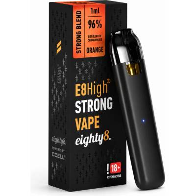 Eighty8 E8High DISPOSABLE VAPE vaporizačné pero Orange 1 ml