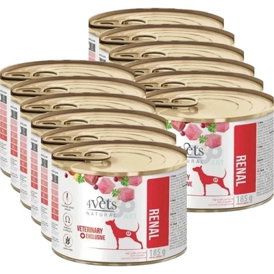 4Vets Dog Renal 12 x 185 g