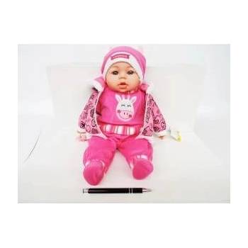 Mádara Baby doll with Polish sound 45cm in bag 416529