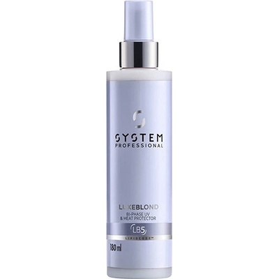 System Professional Luxe Blonde Lipid Code LuxeBlond Bi-Phase UV & Heat Protector 180 ml