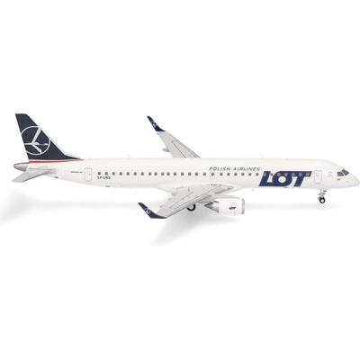 Herpa ERJ-195ARERJ-190-200 IGW LOT Polish Airlines "2010" Colors 1:200