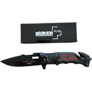 Böker Ловен нож boker plus, неръждаема стомана, 23 см, черен (3209)