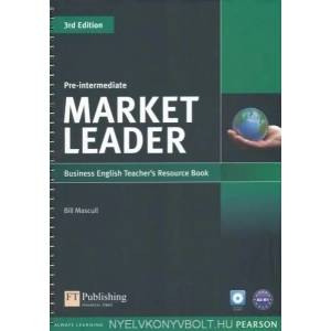 Market Leader 3rd Edition Pre-Intermediate Teacher's Resource Book/Test Master CD-ROM Pack | David Cotton (2012)