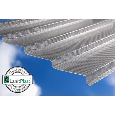 Marlon CSE Diamond Z-Top vlnitý polykarbonát 2,8 mm 0,954 x 3 m čirý