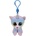 AS Company Ty Beanie Boo's Clip Heather Cat 8.5cm