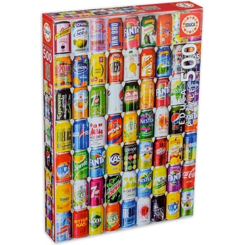 Image 1 of Educa Пъзел Educa от 500 части - Кенчета (EDU18447)