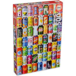 Educa Пъзел Educa от 500 части - Кенчета (EDU18447)