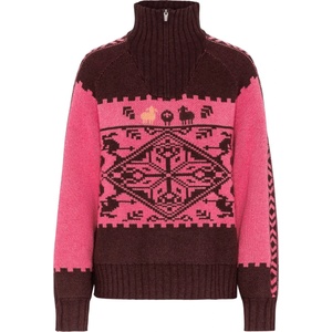 Kari Traa Дамски пуловер Kari Traa Women's Saga Knit Jumper - Cocoa Powder (117-3325-0313)