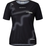 Scott Дамска тениска Scott Women's Tee Rc Run S/S Running shirt - Black / Spray Grey (916-6374-0114)