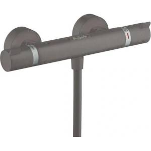 Hansgrohe Термостатичен смесител за душ Hansgrohe Ecostat Comfort черен - матиран хром (13116340)