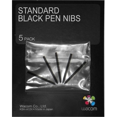 Wacom Standard Black Pen Nibs 5 ks ACK-20001