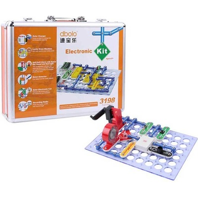DBolo 3198 експеримента с електрически вериги за деца (db3198)
