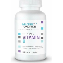 NutriWorks Strong Vitamin B 90 kapslí