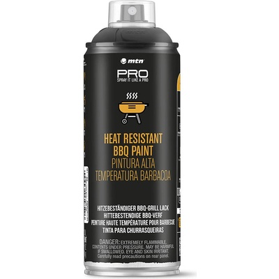 MTN Heat resistant BBQ paint 400 ml