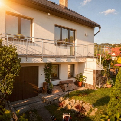 HK Zábradlí rovné A2BS-2 1000 x 900 S