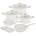 Berlinger Haus Sahara Marble Collection 10 pcs (BH/8400)