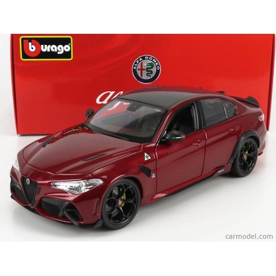 Bburago Alfa romeo Giulia Gta 2020 Rosso Alfa Met Tmavě Červená Met 1:18