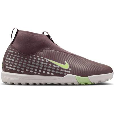 Nike Юношески футболни стоножки Nike Zoom Mercurial Superfly 10 Academy Junior Astro Turf Football Boots - Plum/Silver