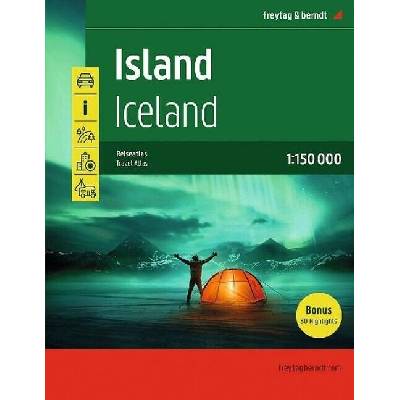 Island 1:150 000 / autoatlas (spirálová vazba)