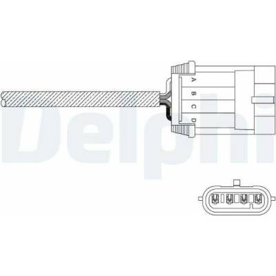 Lambda sonda DELPHI ES11061-12B1