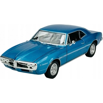 Welly Pontiac Firebird 1967 model modrý 1:34