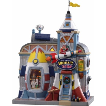 Svietiaci domček Lemax 15791 Hračkárstvo z inej planéty