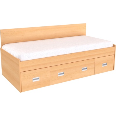 Nábytek Mikulík Vranovice Nemo Buk / zapuštěné úchytky / zvýšené 1 čelo zadní