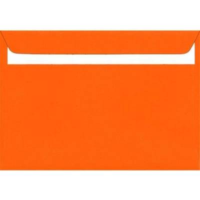 List Obálka 114x162 C6 160g oranžová /20/ ,balení 20 ks 543381
