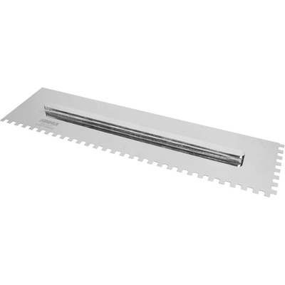 Bihui Rychloupínací nerez hladítko s hranatými zuby, 480x130mm Rozměr zubu: 8x8mm