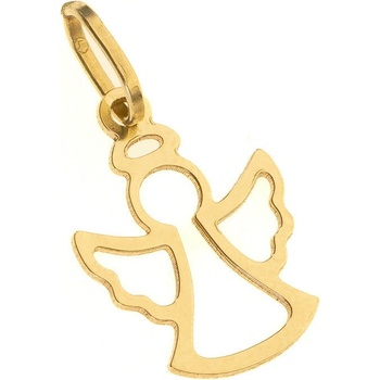 Argento Zlatý přívěsek anděl 8A040