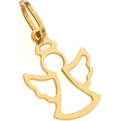 Argento Zlatý přívěsek anděl 8A040