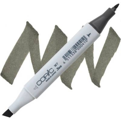 Lihová fixa COPIC Classic oboustranná Fine & Chisel, Warm gray 7 (W7)